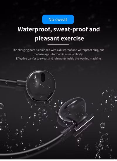 2019 X7 Plus Bluetooth Écouteur Micro Intégré Tour de Cou Sport Casque
