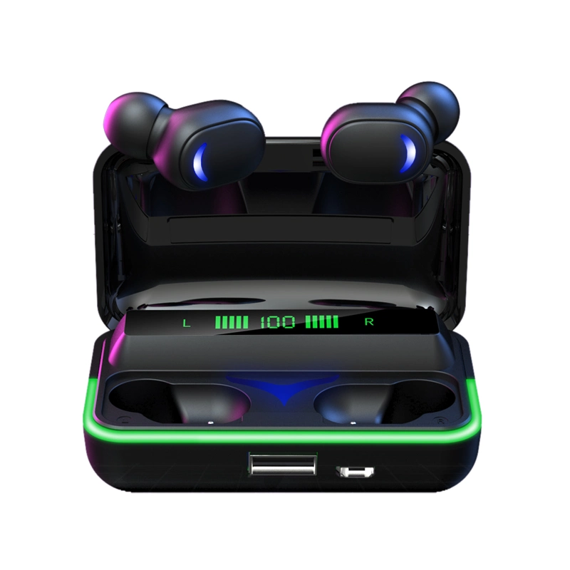 2022 Newest Without Cord Wireless Binaural English Games Play HiFi Sounds Tws Power Display Touch Bluetooth Headset Earphone