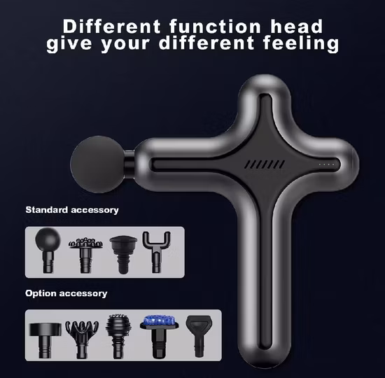 Quiet Brushless Motor Variable Speeds Digital Display Massage Gun