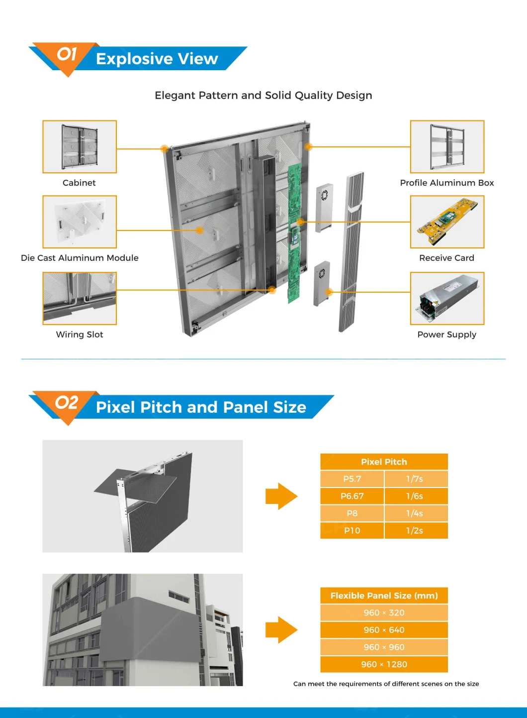 Glasses-Free 3D Outdoor Giant RGB LED Video Wall Panel Digital Billboard Display Waterproof 10mm LED Screen