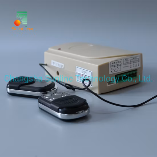 Roller Shutter Tubular Motor Remote Controller Receiver Switch +2 PCS Transmitter