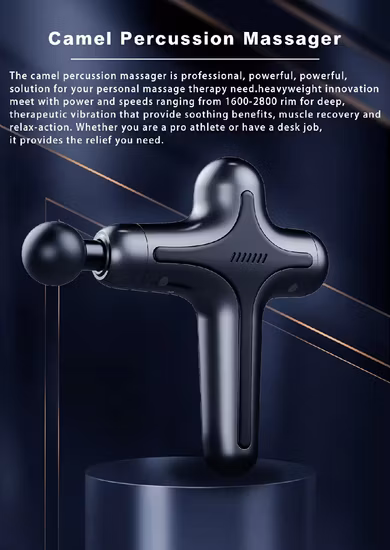 Quiet Brushless Motor Variable Speeds Digital Display Massage Gun