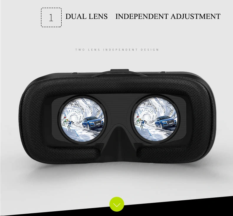 New Product Ar Glasses Virtual Reality Shinecon Video Glasses Headset 3D Vr Glasses Case Box for Google Cardboard Smart