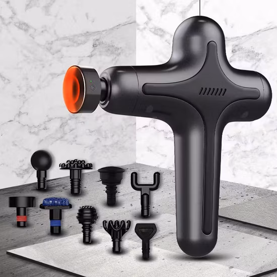 Quiet Brushless Motor Variable Speeds Digital Display Massage Gun