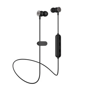 Sport in Ear Écouteurs pour téléphone portable avec Bluetooth Version 4.0 Noir
