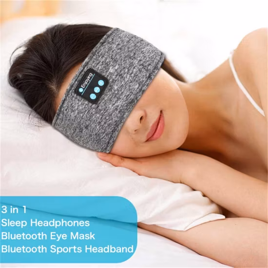 Yn-1 3 en 1 Bluetooth Sport Bandeau Masque pour les Yeux Casque de Sommeil