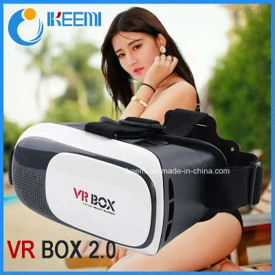 OEM Vr Box 2.0 Lunettes de réalité virtuelle 3D Casque Vr + Contrôleur Bluetooth