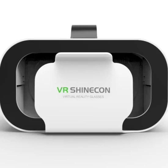 Lunettes G05 Vr Shinecon Vr Lunettes de réalité virtuelle universelles pour jeux mobiles Films HD 360 Compatible avec Smartphone 4.7-6.53′′