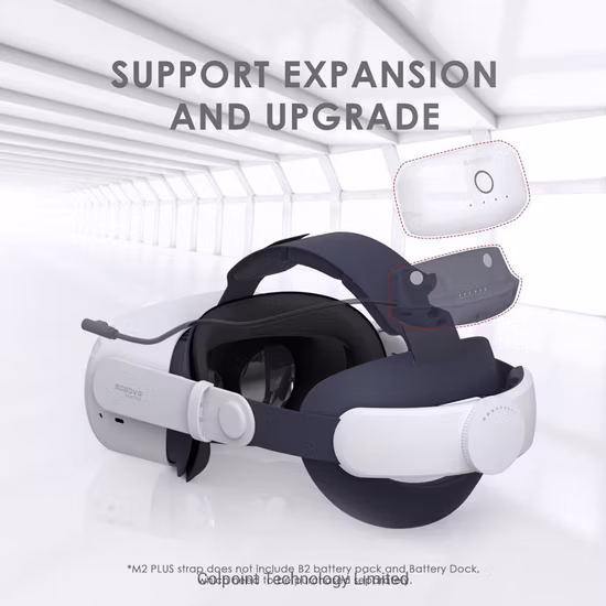 Le plus récent Bobovr M1 Plus Vr Head Belt Strap Casque de réalité virtuelle Casque Vr pour Oculus Quest 2